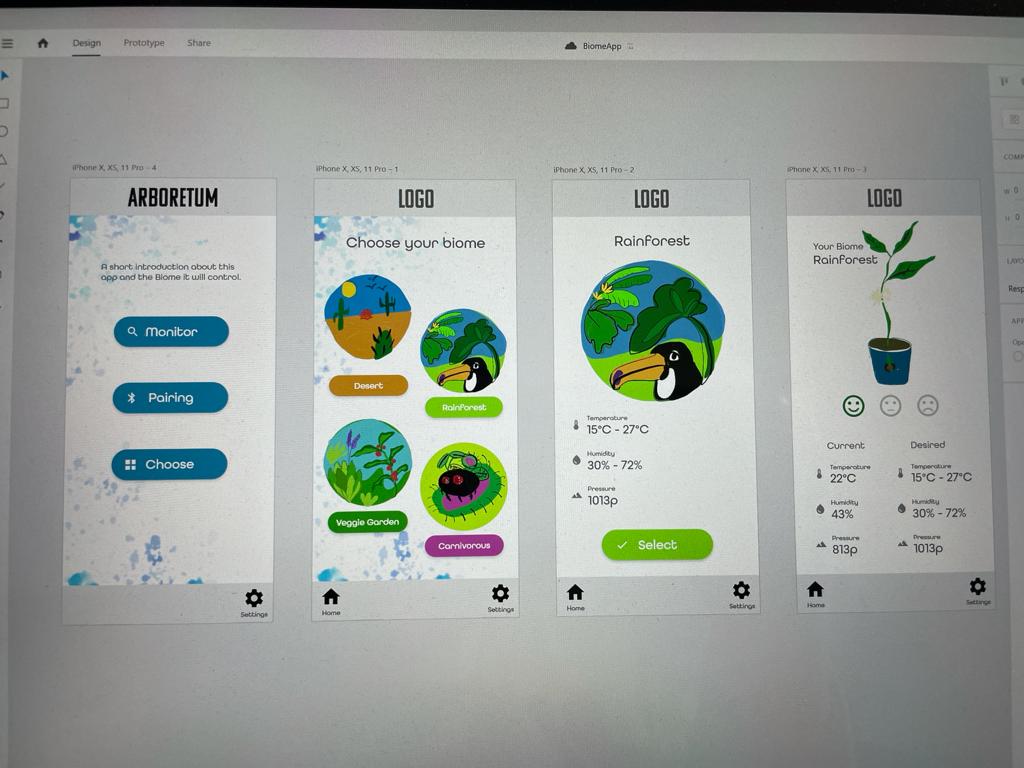 Laptop with Phoenix-SBS website